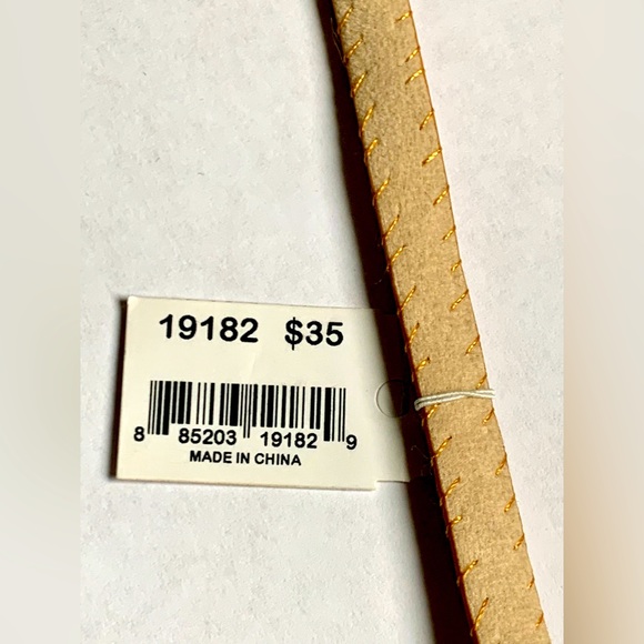 🐍Soft Faux Brown Leather Adjustable Wrap Bracelet with Gold Tone by ViVl - Picture 8 of 11